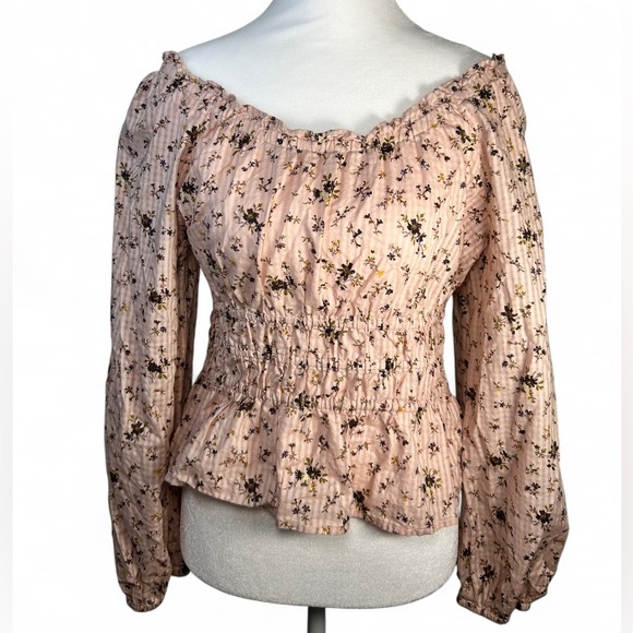 Madewell Sophia Bouquet Floral 100% Cotton Top Size Small - Picture 3 of 7